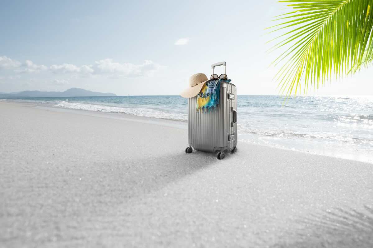 valigia spiaggia