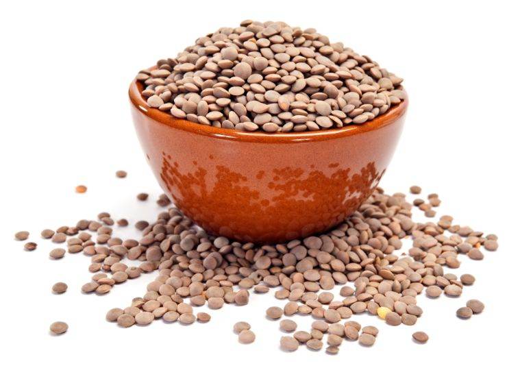 ciotola di lenticchie