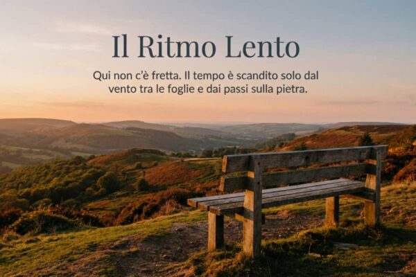 collalto sabino, vista dalla panchina