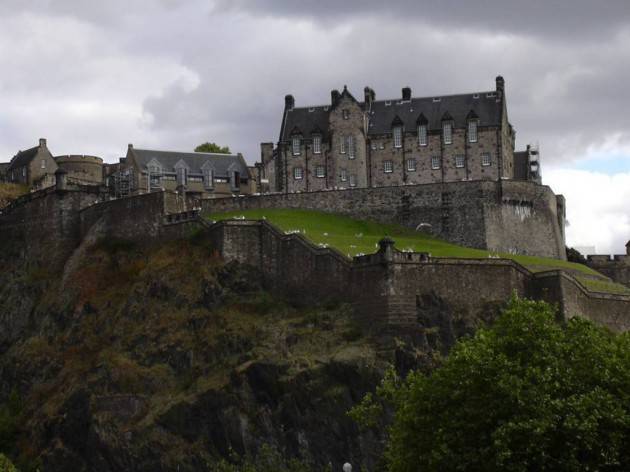 Il Castello di Edimburgo (Scozia)