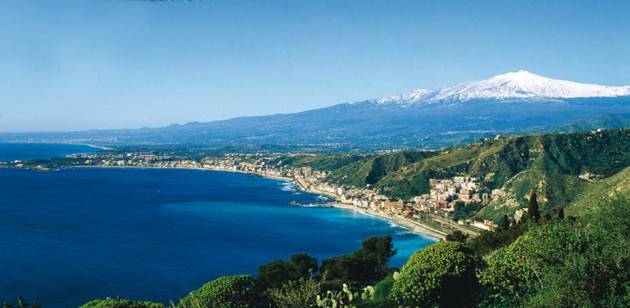 L'Etna da Taormina