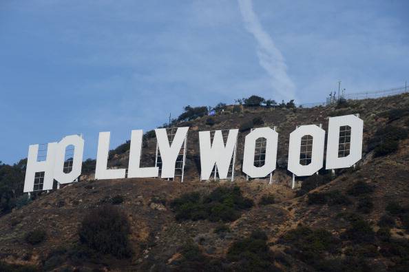 US-ENTERTAINMENT-HOLLYWOOD-SIGN-MAKEOVER